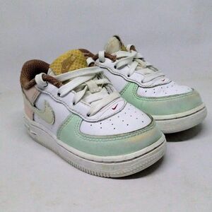 Nike Air Force 1 LV8 Infant Shoes-Size 7C-Ice Cream Colorway-Pastel-DX3729-100